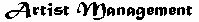 Artist Management logo